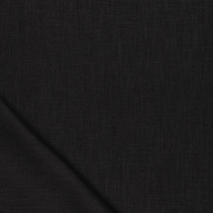 100% Lina audums–melns | 230 g/m² | Enzyme washed