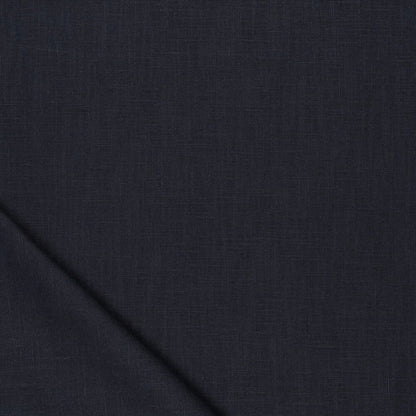 100% Lina audums–tumši zils| 230 g/m² | Enzyme washed