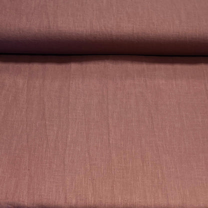 100 % lin adouci - teinte prune fumée 165 g/m²