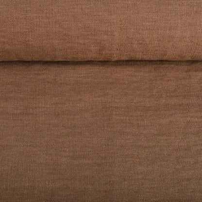 100% lin adouci - marron clair 205 g/m²