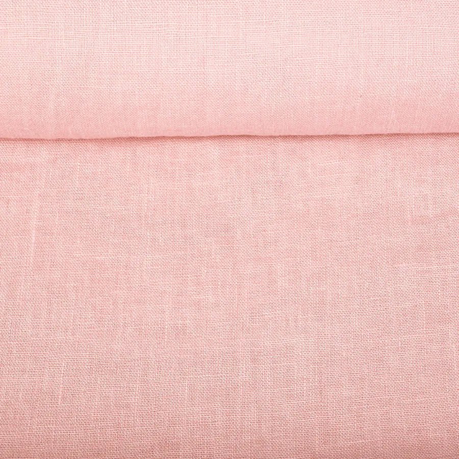 100 % lin adouci - rose poudré 205 g/m²