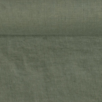 100% lin adouci - vert sauge 205 g/m²