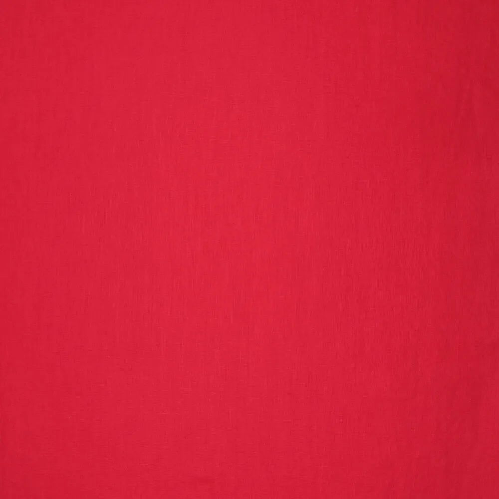 100 % lin adouci - rouge 165 g/m²