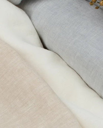 100% lin adouci - blanc chaud 205 g/m²