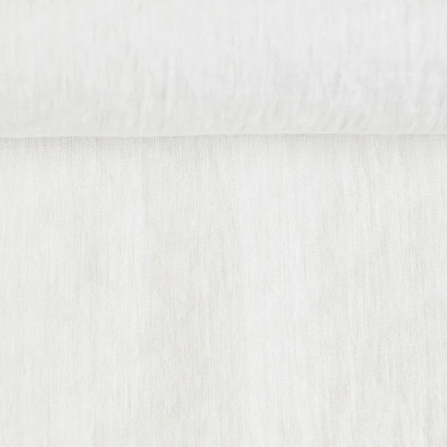 100 % lin adouci - blanc chaud 205 g/m²