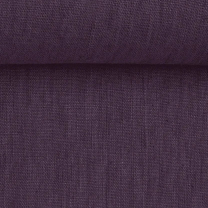 100% softened linen-dark lilac 205 g/m²
