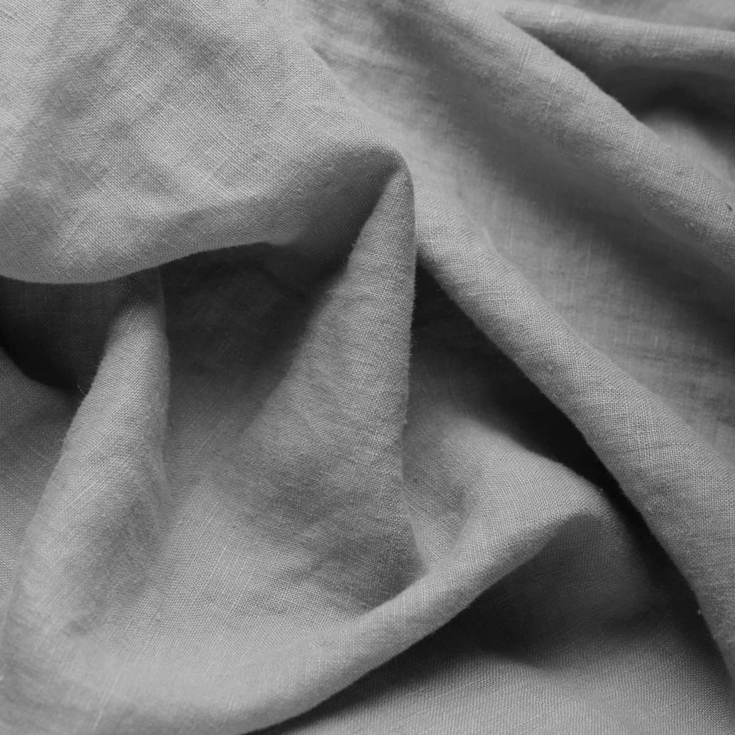 100 % lin adouci - gris foncé 165 g/m²