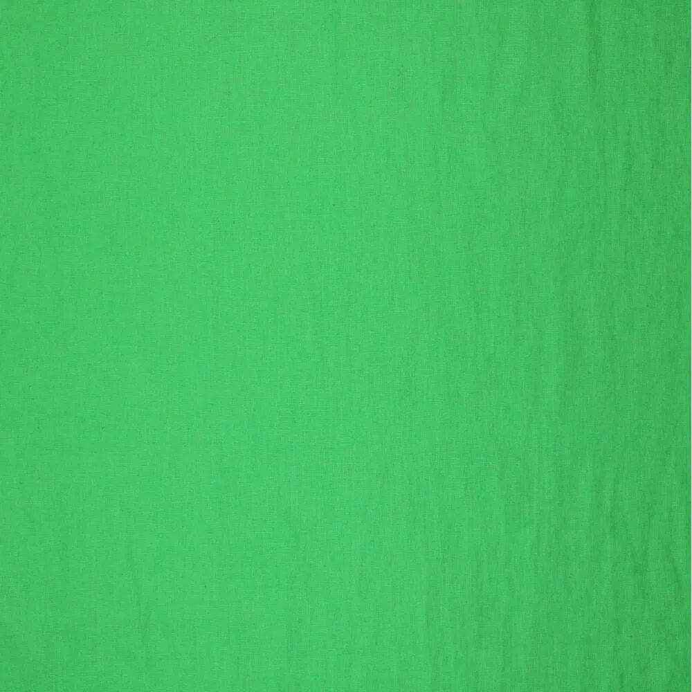 100 % lin lavé - vert herbe 165 g/m²
