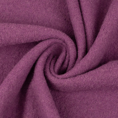 100% Wool fabric - lilac 385 g/m²