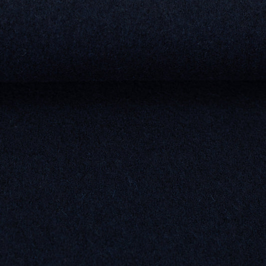 Image de polaire 100 % laine, bleu foncé 385 g/m² – disponible chez Šarlotes audumi