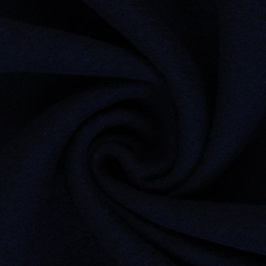 Image de polaire 100 % laine - bleu foncé 385 g/m² – disponible chez Šarlotes audumi
