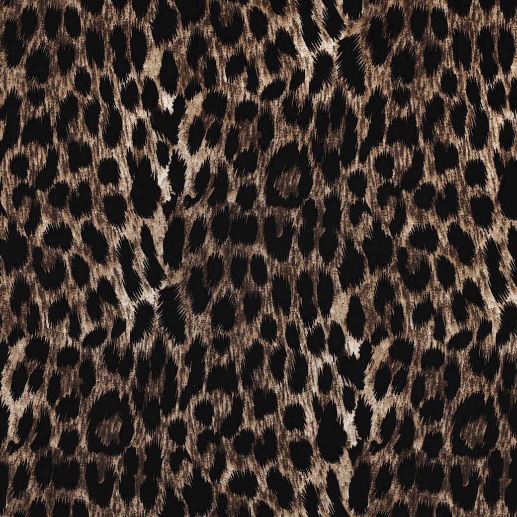 Attēls ar 100% Viskozes audums-leopards – pieejams internetā Šarlotes audumi