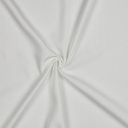100% Viskosestoff – milchweiß 110 g/m²