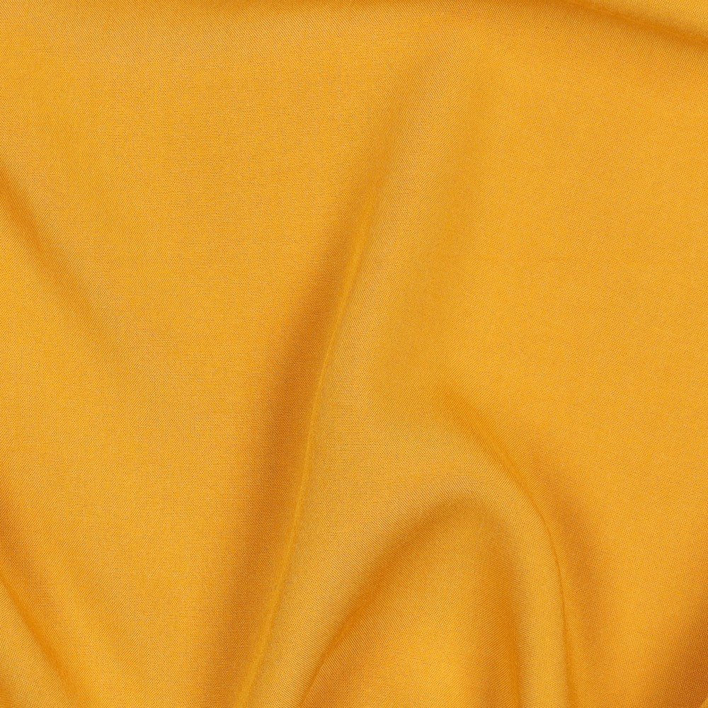 Tissu 100 % viscose - jaune moutarde 110 g/m²