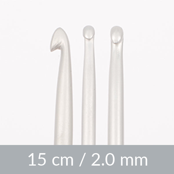 DROPS Pro Circus Crochet Hooks | Aluminum with Silicone | Sizes 2.5-12 mm