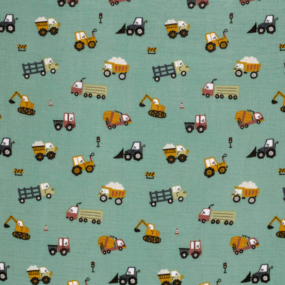 Machines en mousseline et tracteurs