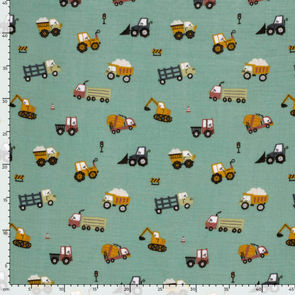 Machines en mousseline et tracteurs