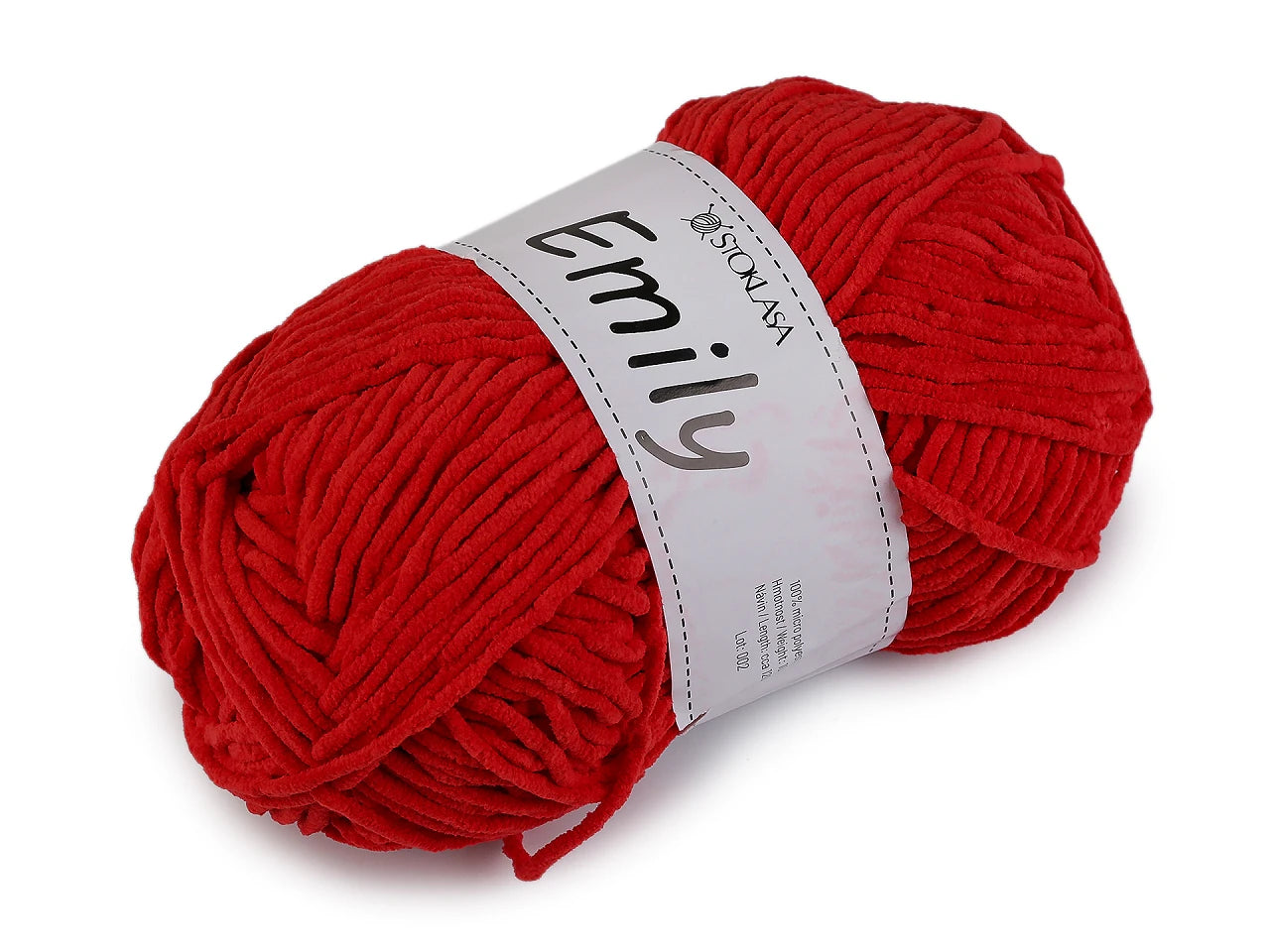 Dzijas Emily -plīša dzija - 100g / 120 m