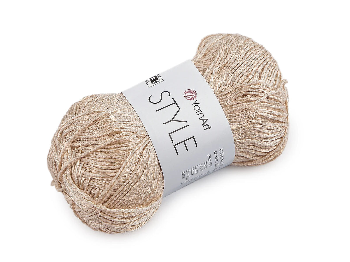 Fil YarnArt Style coton et viscose – 50 g / 185 m