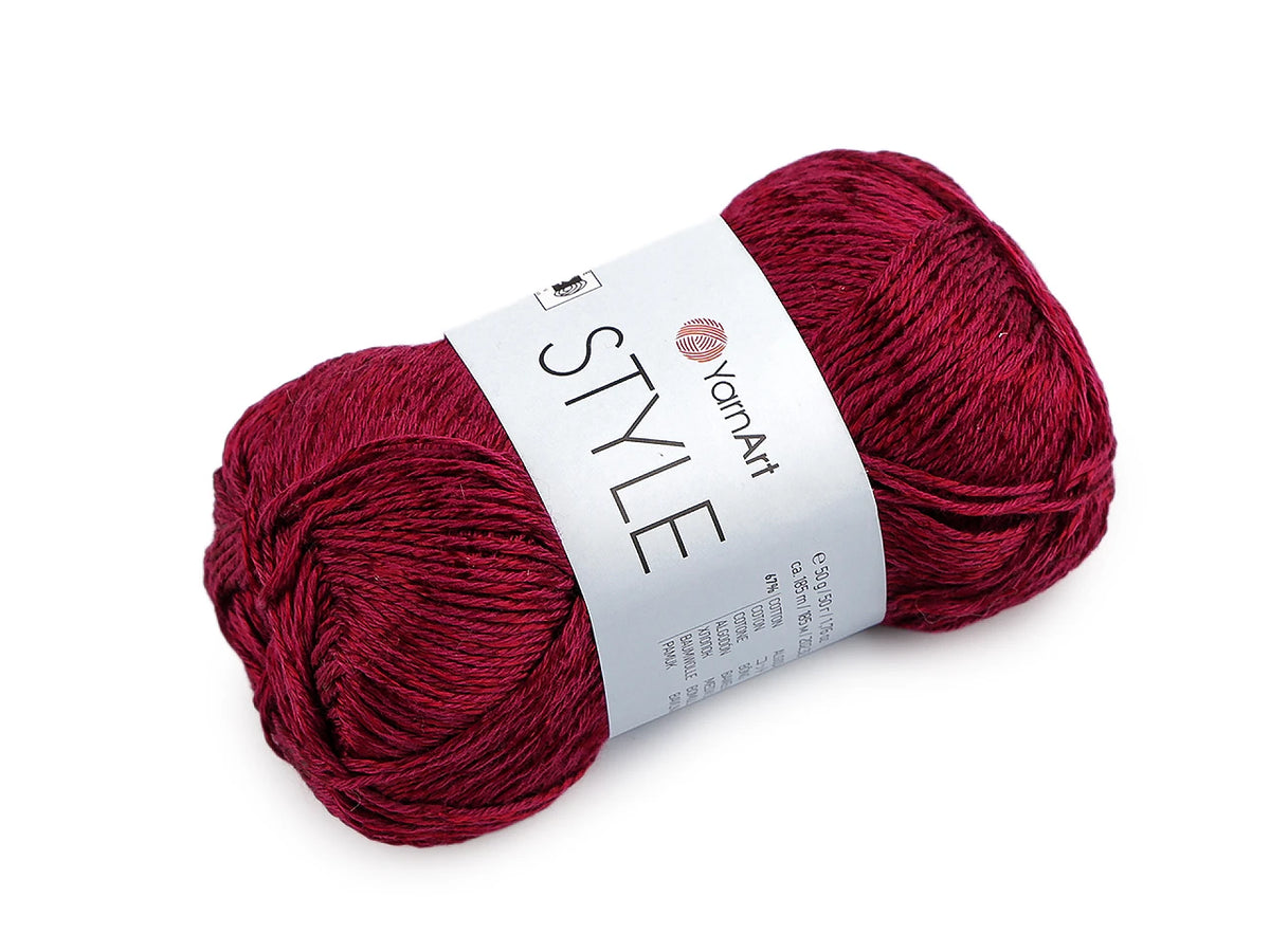 Fil YarnArt Style coton et viscose – 50 g / 185 m