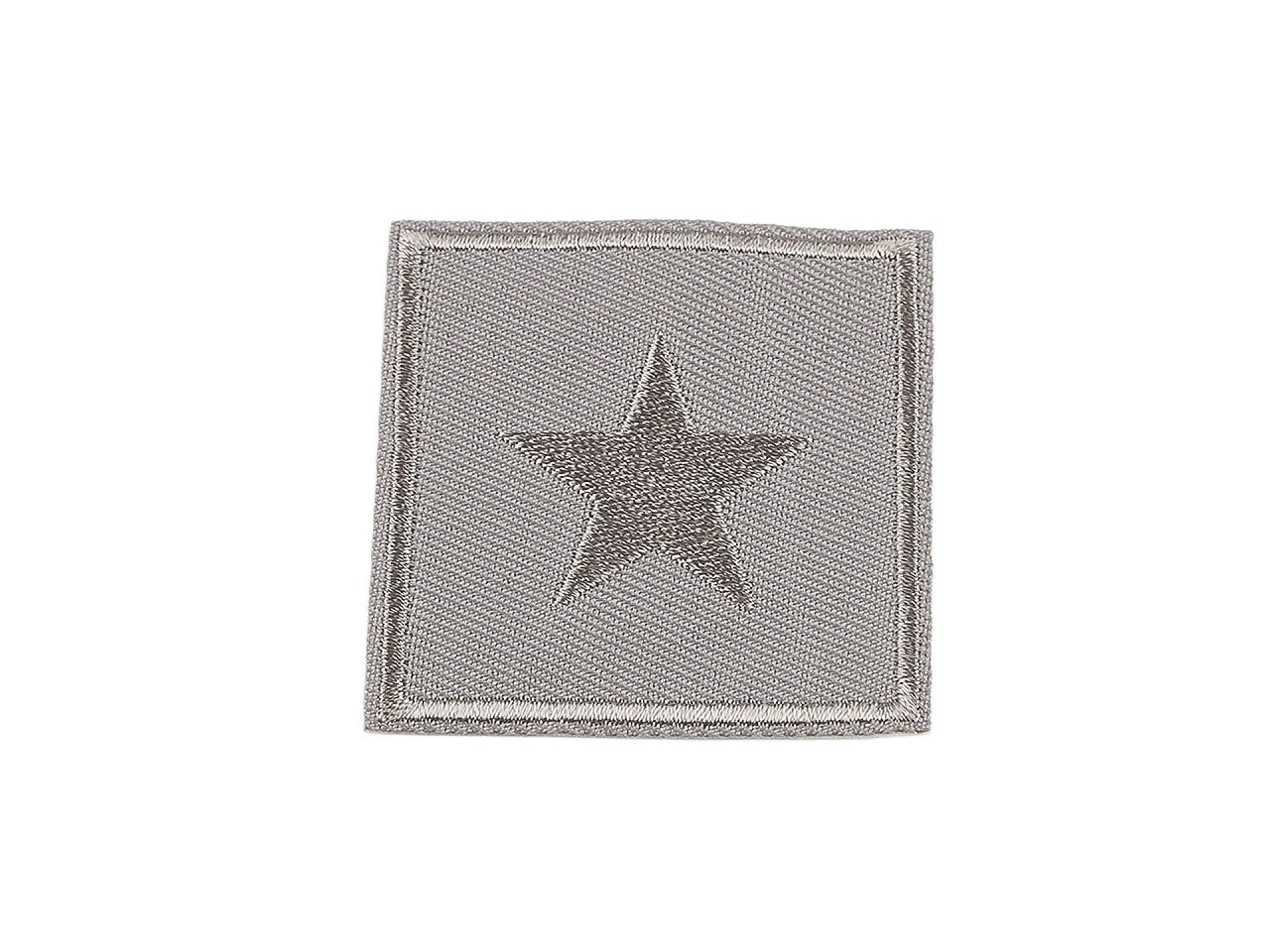 Uzgludināms ielāps, aplikācija ar zvaigzni 5,5 x 5,5 cm