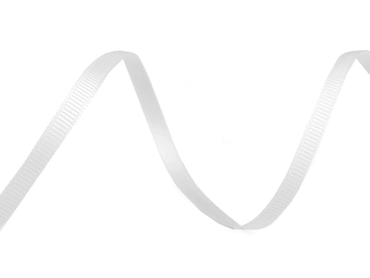 Ruban ripsa blanc 5 mm (rouleau de 30 m)