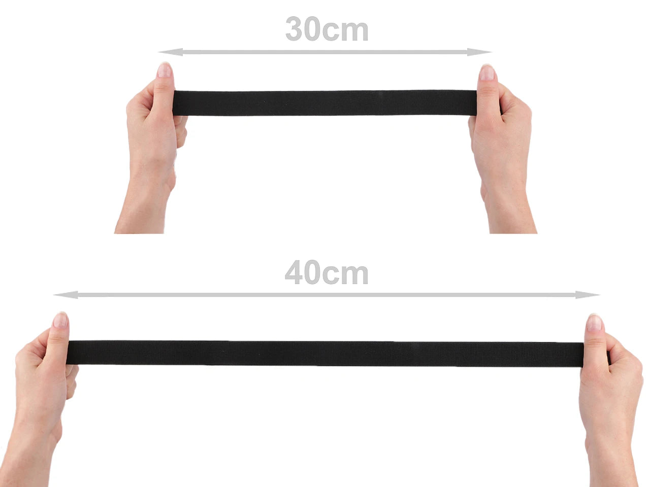 Soft Elastic 25 mm | Elastic Band for Sewing Garments - Mint (2 m Pack)