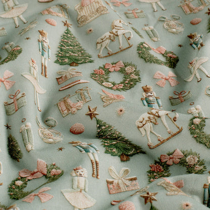 Tissu premium 100 % coton - magie de Noël