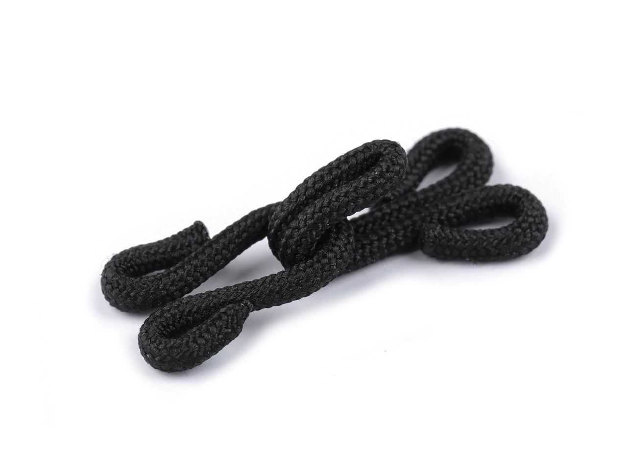 Crochet métallique avec boucle, revêtu, 20 mm, 5 paires|tons assortis