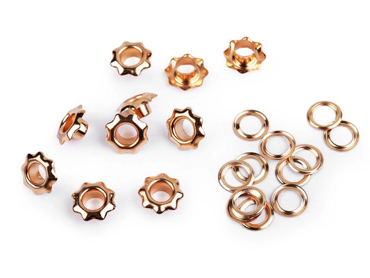 Metallringe, Ösen Ø5 mm Sternchen | 50 Stk.