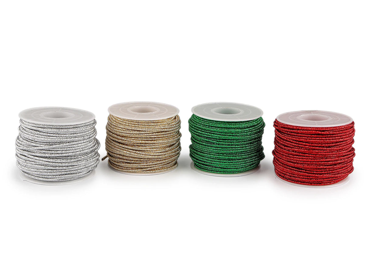 Fil décoratif en lurex Ø2 mm