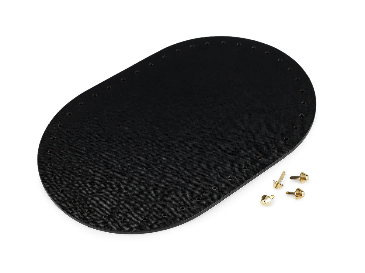 Fond de sac avec pieds en métal – 18 × 27 cm
