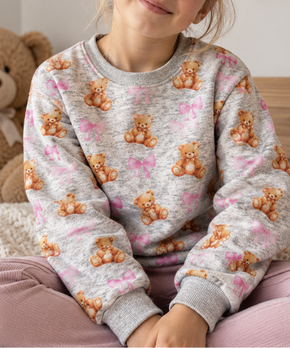 Tricot chaud en coton | Bandeaux polaires Alpen avec oursons