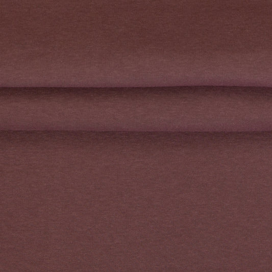 Maille chaude en coton - brun bois de rose