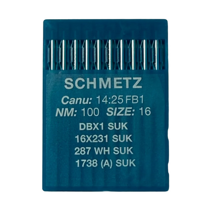Industrielle Nähmaschinennadeln SCHMETZ DBx1 (1738) SUK für Trikot und Jeans – 10 Stk.