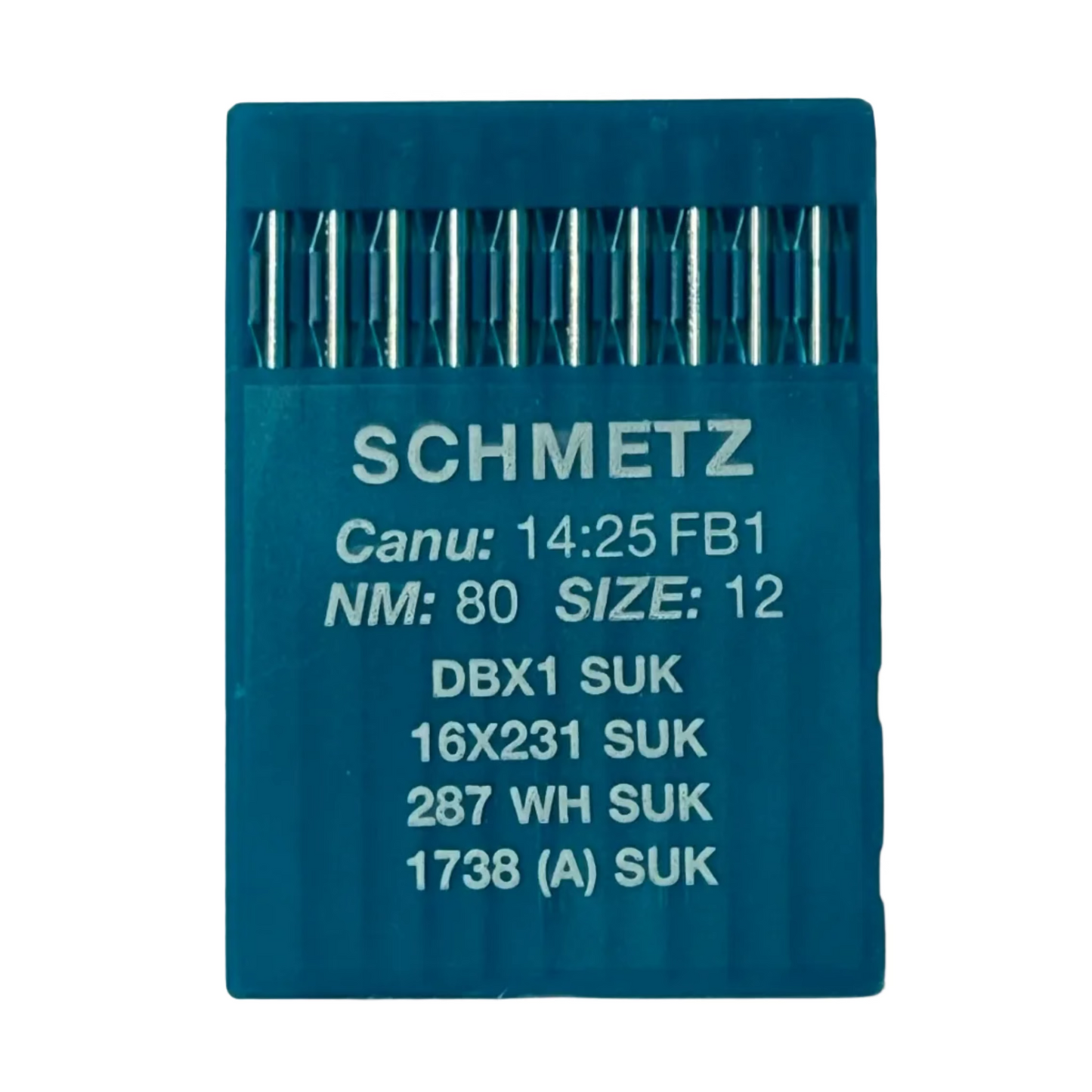 Industrielle Nähmaschinennadeln SCHMETZ DBx1 (1738) SUK für Trikot und Jeans – 10 Stk.
