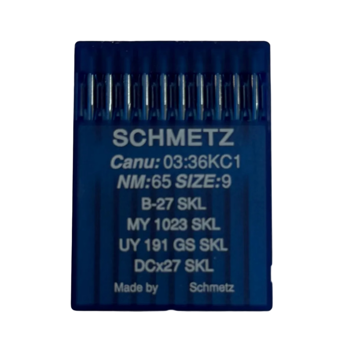 SCHMETZ DCx27 (B-27) SKL Industrie-Overlocknadeln für sehr grobes Strickgewebe - 10 Stk.