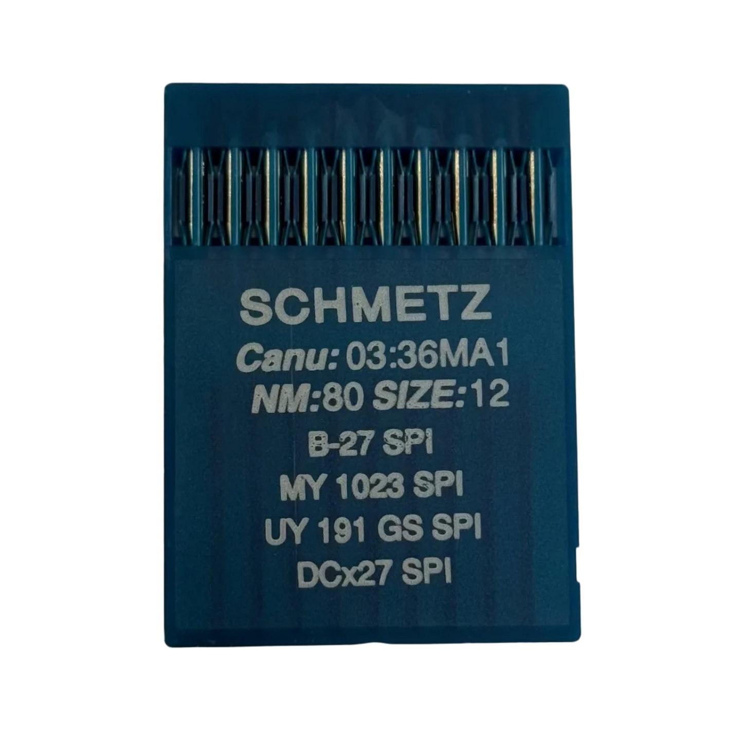German
Industrielle Overlock-Nadeln SCHMETZ DCx27 (B-27) SPI für dicke und dünne Stoffe - 10 Stk.