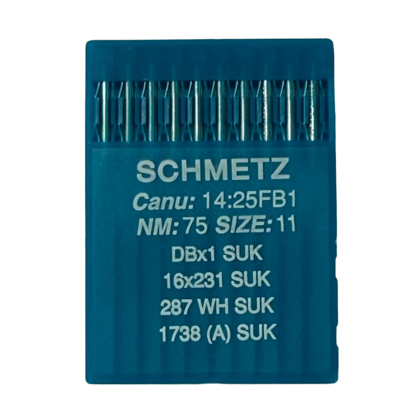 Industrielle Nähmaschinennadeln SCHMETZ DBx1 (1738) SUK für Trikot und Jeans – 10 Stk.