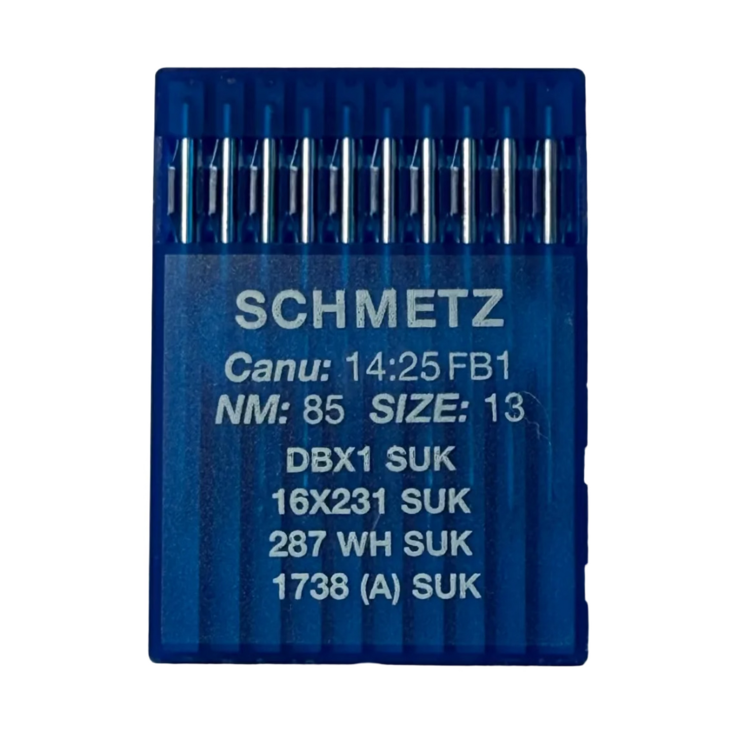 Industrielle Nähmaschinennadeln SCHMETZ DBx1 (1738) SUK für Trikot und Jeans – 10 Stk.