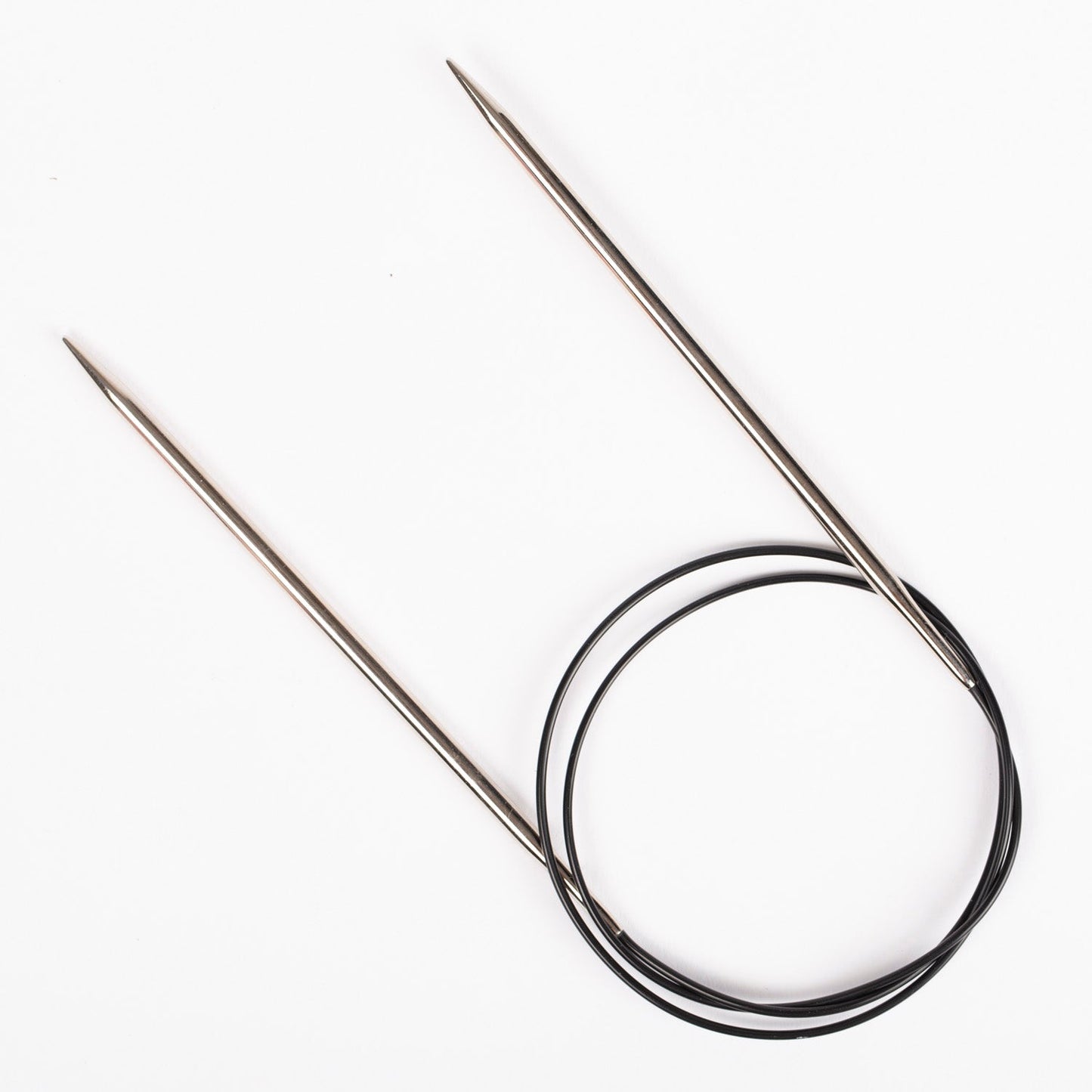 Image des aiguilles circulaires à tricoter DROPS en laiton 80 cm | 2.0 mm – 10.0 mm – disponible chez Šarlotes audumi