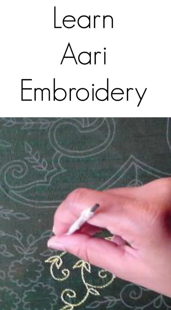 Adata pour broderie avec perles /Aari Needle