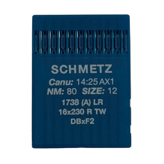 alt
Image of SCHMETZ DBx1 LR industrial sewing machine needles for leather (10 pcs) – available at Šarlotes audumi