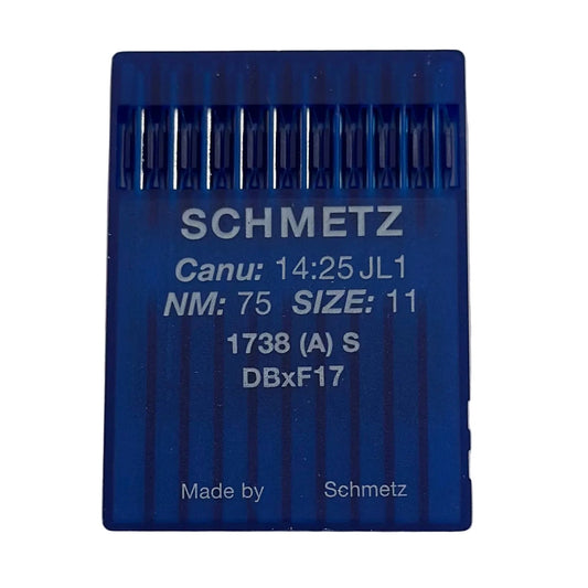 alt
Image with SCHMETZ DBx1 S industrial sewing machine needles for leather (10 pcs) – available at Šarlotes audumi