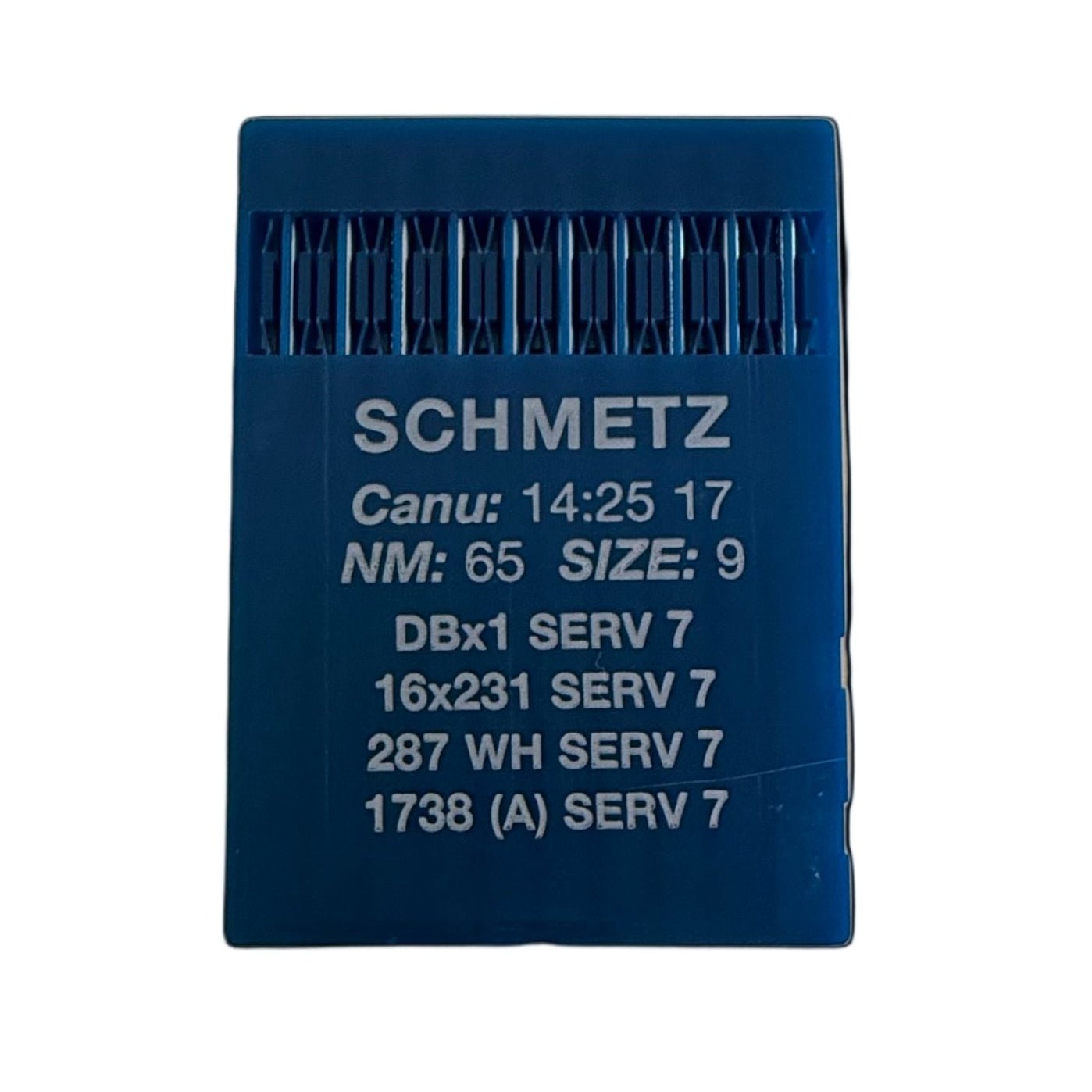 Aiguilles pour machines à coudre industrielles SCHMETZ DBx1 SERV 7 – universelles (10 pièces)