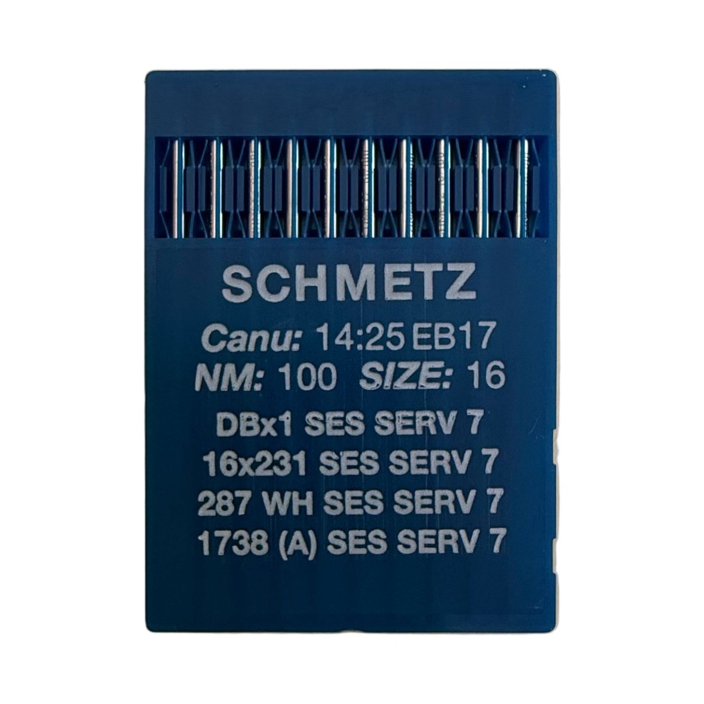 Aiguilles pour machines à coudre industrielles SCHMETZ DBx1 SES SERV 7 – pour tricots fins et tissus tissés légers (10 pièces)