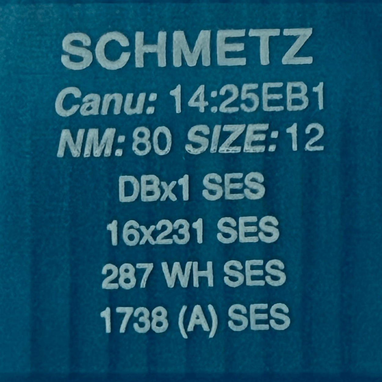 Aiguilles pour machines à coudre industrielles SCHMETZ DBx1 SES – pour maille et vêtements de sport (10 pcs)