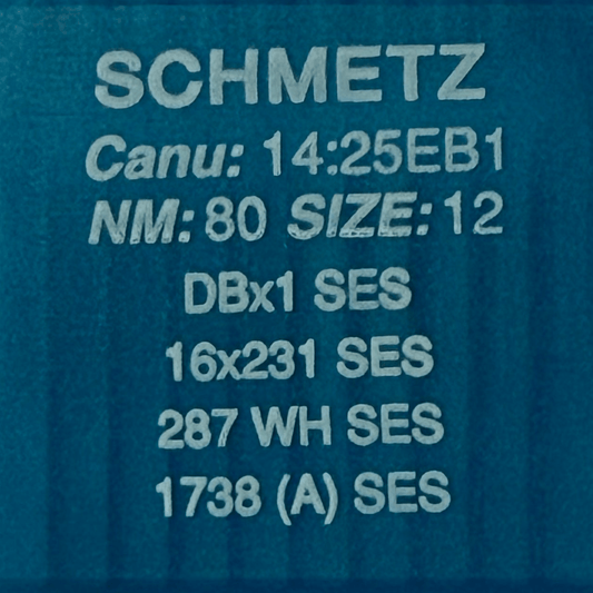 alt
Needles for industrial sewing machines SCHMETZ DBx1 SES – for knitwear and sportswear (10 pcs)