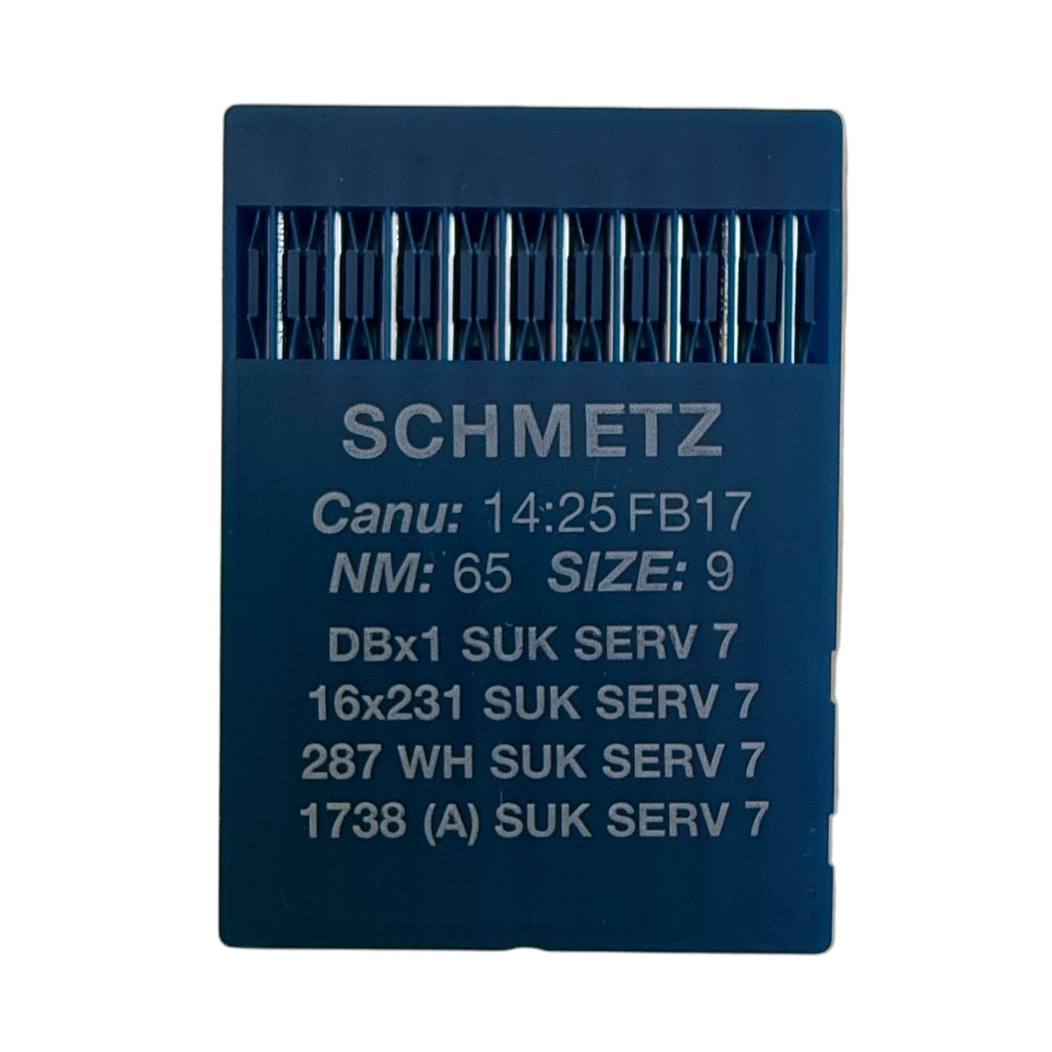 Aiguilles pour machines à coudre industrielles SCHMETZ DBx1 SUK SERV 7 – pour maille, denim et matières extensibles (10 pcs)