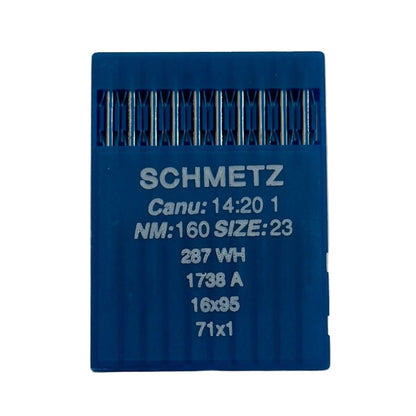 Image of SCHMETZ DBx1 needles for industrial sewing machines - universal (10 pcs) – available at Charlotte Fabrics
